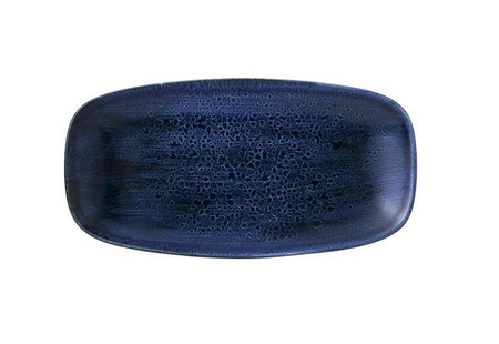Talerz prostokątny 298x153 mm Stonecast Plume Ultramarine Churchill