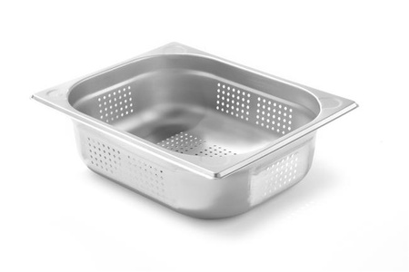 Pojemnik GN 1/2 100 perforowany, nierdzewny Hendi Kitchen Line 807330