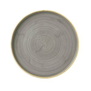 STONECAST PEPPERCORN GREY Talerz płytki Walled 260 x 20 mm/6 szt.