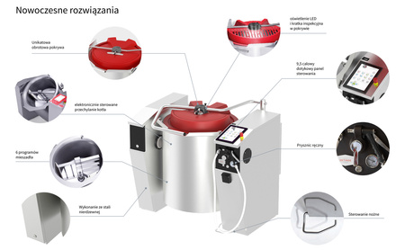 M6 MINI 200 l Kocioł uchylny