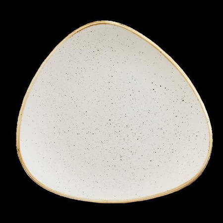 Talerz trójkątny 311 mm Stonecast Barley White Churchill