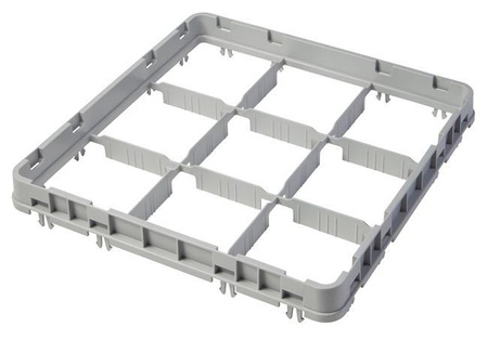 Nadstawka niska CAMRACK, MODEL E2 9 przegródek CAMBRO