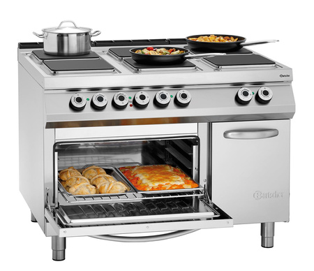 Kuchnia elektryczna 6-płytowa, EBO 2/1GN