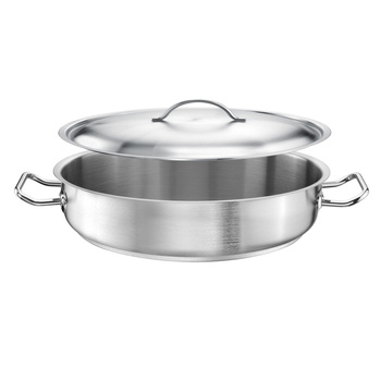 Garnek płytki Tomgast 10 l z pokrywą