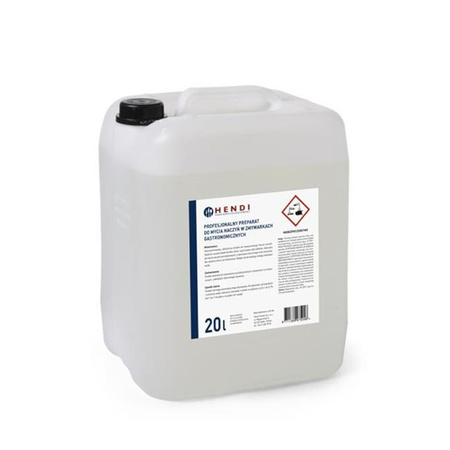 Płyn myjący do zmywarki gastronomicznej, Hendi, poj. 10 l