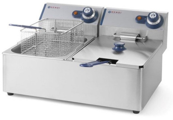 Frytownica elektryczna Hendi Blue Line 205853, poj. 2x6 l