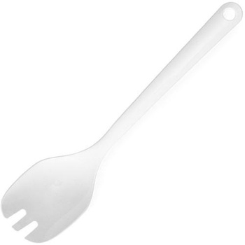 Widelec do sałatek, dł. 30,5 cm, melamina biała Hendi 564004