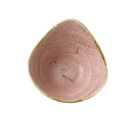 Talerz trójkątny Stonecast Petal Pink  235 mm Churchill