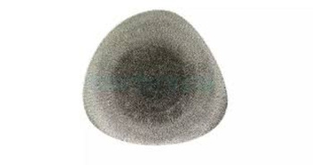 Miska trójkątna 210 x 210 mm Raku Quartz Black