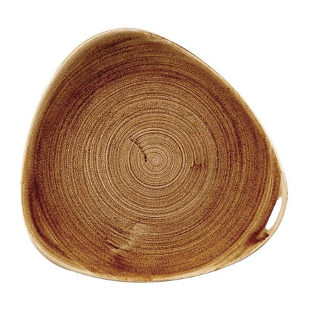 STONECAST PATINA VINTAGE COPPER TALERZ TRÓJKĄTNY ŚR. 311 MM