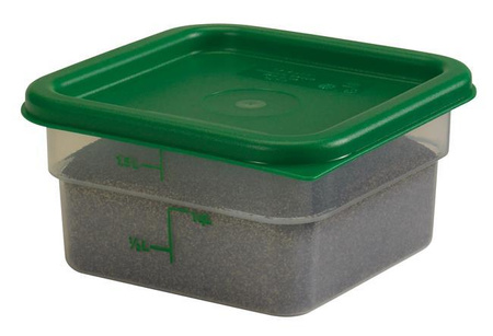 Pokrywka CAMSQUARE® do pojemników CAMBRO do pojemnika 1,9 l oraz 3,8 l, zielona CAMBRO