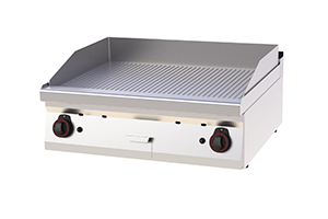 FTR 70/08 G ﻿Płyta grillowa gazowa ryflowana