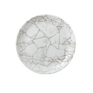 STUDIO PRINTS KINTSUGI AGATE GREY Talerz płytki Coupe 288 mm/12 szt