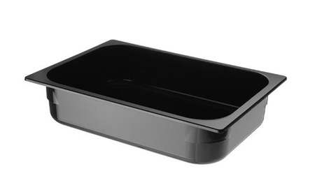 Kuweta do lodów z poliwęglanu czarna poj. 5 l Hendi 8007033