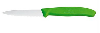 Nóż do jarzyn, ząbkowany, dł. 8 cm, VICTORINOX SWISS CLASSIC 6.7636.L114