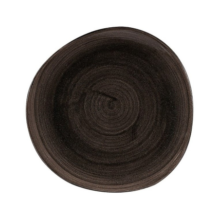 STONECAST PATINA IRON BLACK TALERZ PŁASKI ŚR. 210 MM