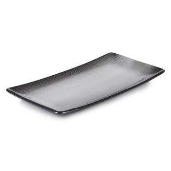 SWELL Półmisek 30,2x15,3 cm czarny piasek I