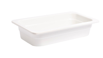 Pojemnik  GN 1/3 h-6,5 cm melamina biały