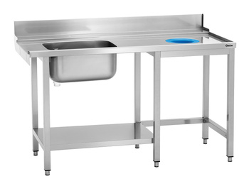 Stół ze zlewem i otworem na odp. KTS5000