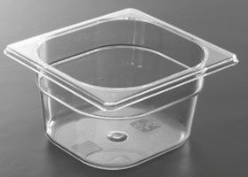 Pojemnik GN 1/6 65, poliwęglan przezroczysty  Hendi 861738