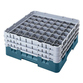 Kosz na szkło - śr. szkl. 6 cm, wys. 30 cm niebieski