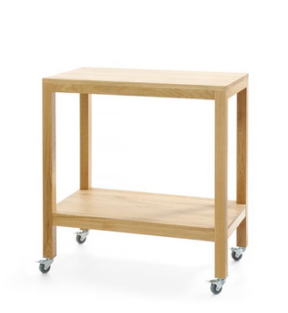 Wózek kelnerski dębowy Madeira 820x460x(h)850 mm Fine Dine