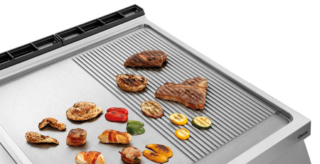 Płyta grillowa gazowa, 1/2+1/2, PO