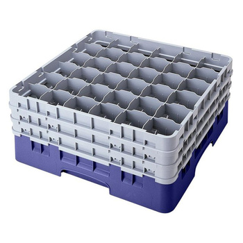 Kosz na szkło - śr. szkl. 7,2 cm, wys. 19,4 cm granatowy