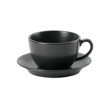 Filiżanka elegancka Coal Seasons 250 ml czarna