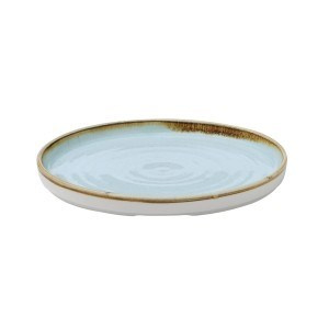 STONECAST DUCK EGG BLUE Talerz płytki Walled 260 x 20 mm/6 szt.
