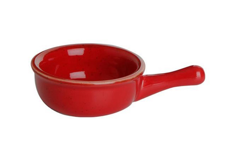 Mini naczynie z rączką Magma Seasons 60 mm czerwone