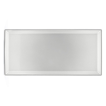 EQUINOXE Talerz prostokatny 32,5x15 cm, szary