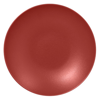 NEOFUSION misa płaska 30 cm bordo