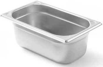 Pojemnik GN 1/4 100, nierdzewny Hendi Kitchen Line 806531