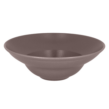 NEOFUSION MELLOW Talerz głęboki wysoki brązowy 23