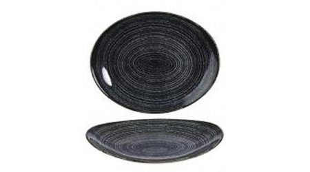 Talerz owalny 255x317 mm Characoal Black Studio Prints