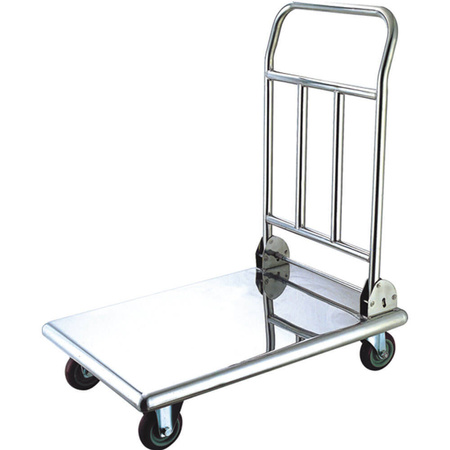 Wózek transportowy platformowy, nierdzewny, składany, Stalgast 059001