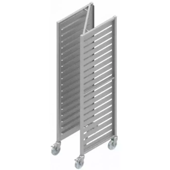 Regał jezdny na pojemniki GN 2/1 665x735x1800