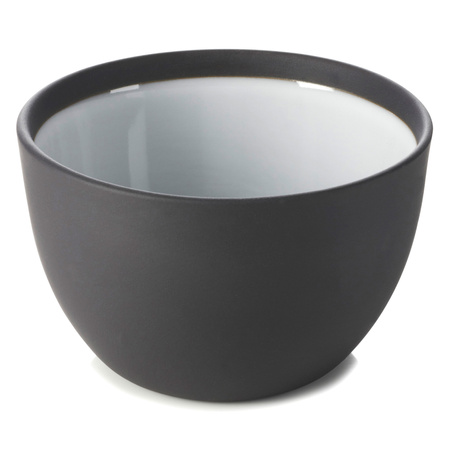 SOLID miska mała 11 cm, biało-czarna