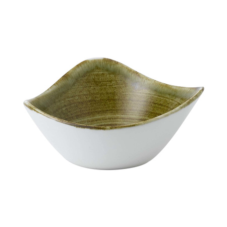 Miska trójkątna 260 ml Stonecast Plume Green