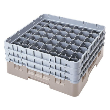 Kosz na szkło - śr. szkl. 6 cm, wys. 17,4 cm beżowy