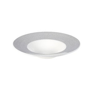 ISLA SHALE GREY Talerz z szerokim rantem do pasty 468 ml, 280 mm/12 szt.