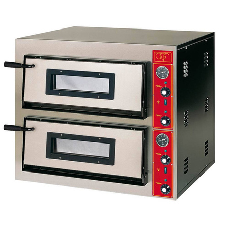 Piec elektryczny do pizzy 2 - komorowy Stalgast 781502