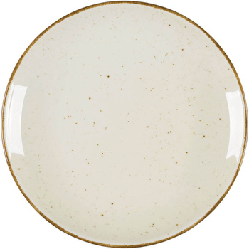 Talerz płytki, kolor kremowy, Hotel, O 210 mm
