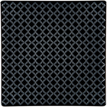Talerz płytki, kolor czarny, Marrakesz, 305x305 mm