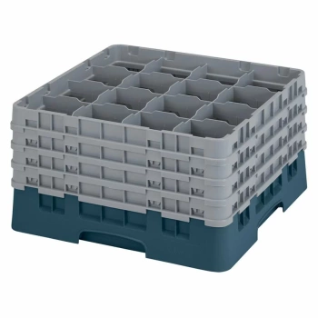 Kosz na szklanki max.śr10.9 cm, wys. 23.8cm niebieski