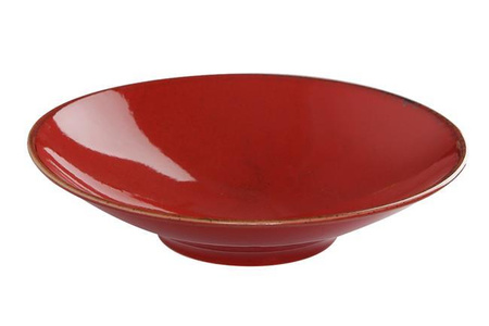 Talerz na stopie Magma Seasons 260 mm czerwony