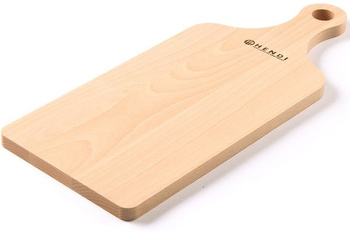 Deska do krojenia 39x16 cm, drewniana, Hendi 505106