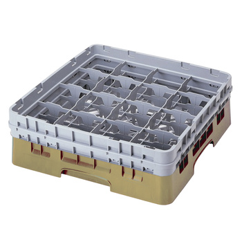 Kosz na szkło - śr. szklanki 14,8, wys. 13,2 cm beżowy