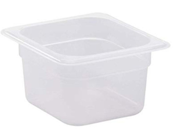 POJEMNIK Z POLIPROPYLENU GN 1/6 100 MM